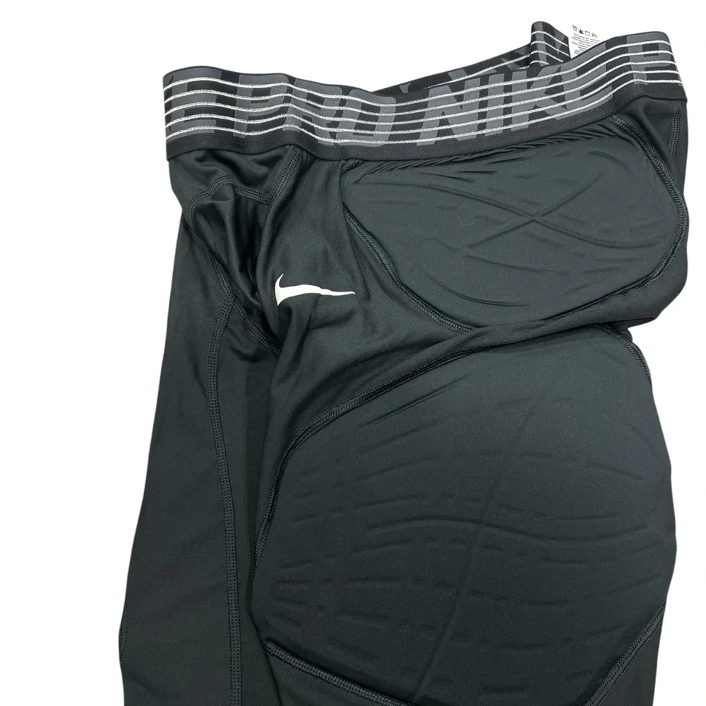 Nike Black Pro Compression Shorts with NBA Logo XXL
